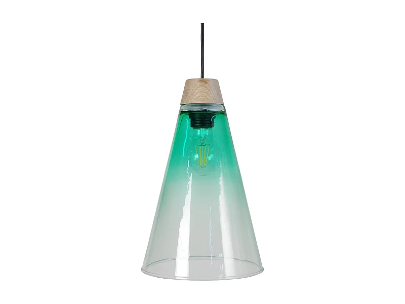 Suspensão TOSEL  KONE V metal conjunto Dourado D40 x  H90  cm