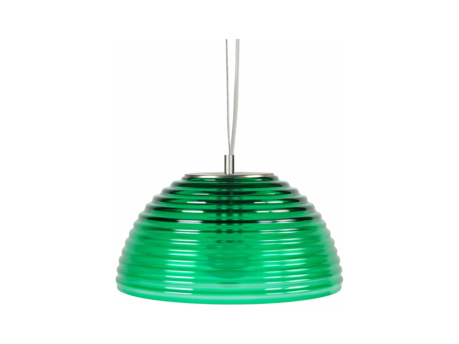 Suspensión  TOSEL ,vidrio,Blanco,A77xD36xP36cm