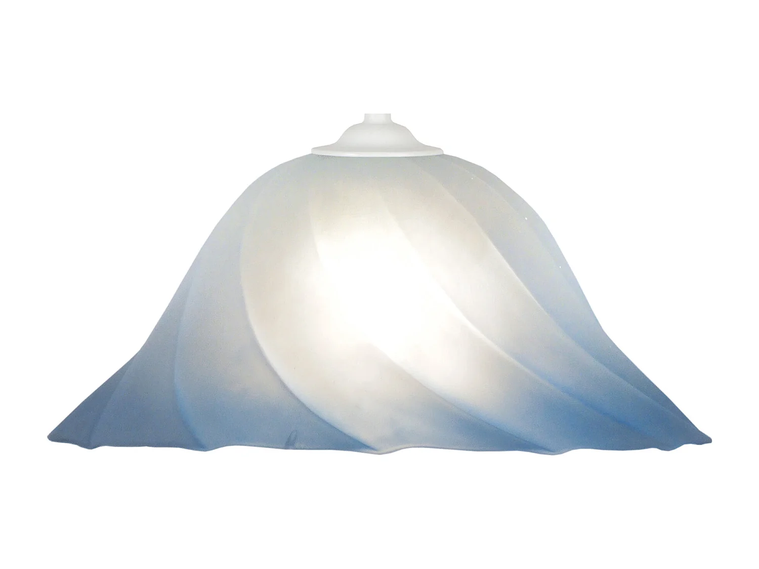 Suspensão TOSEL  SPIRAL metal geométrico cobre D18 x  H90  cm