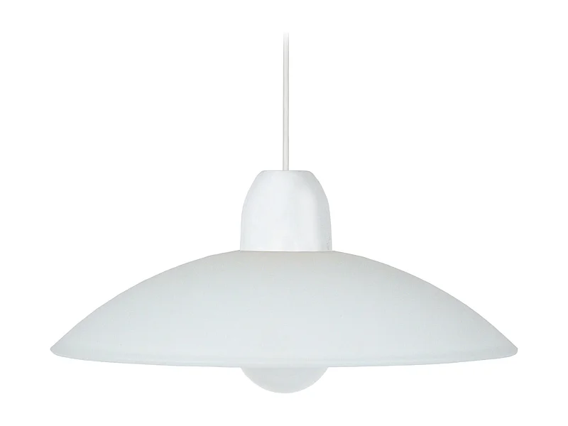 Suspensão TOSEL  GRENOBLE metal cúpula amarelo D40 x  H110  cm