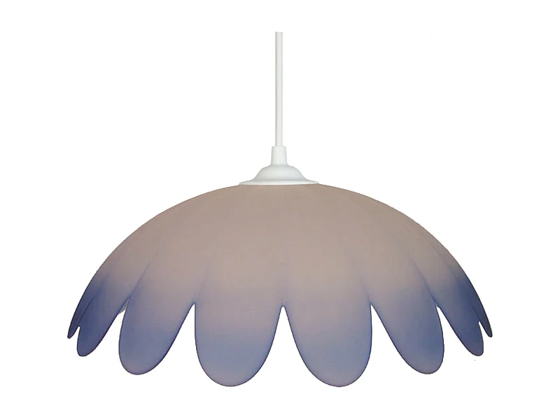 Suspension TOSEL ,verre,Bleu,H70x D29xP29cm