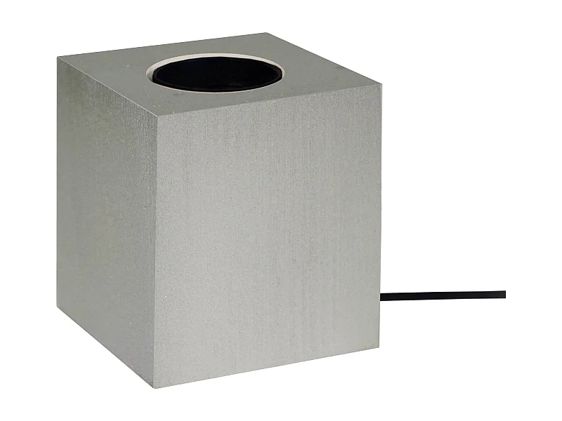 Lampe de Chevet TOSEL ,bois,Aluminio,H10,5xD8xP8 cm