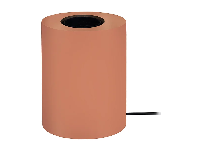 Lampe de Chevet TOSEL ,bois,Marron,H10,5xD8xP8cm