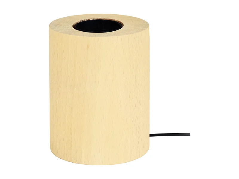 Lámpara de noche TOSEL ,madera,AMARILLO,A10,5xD8xP8cm