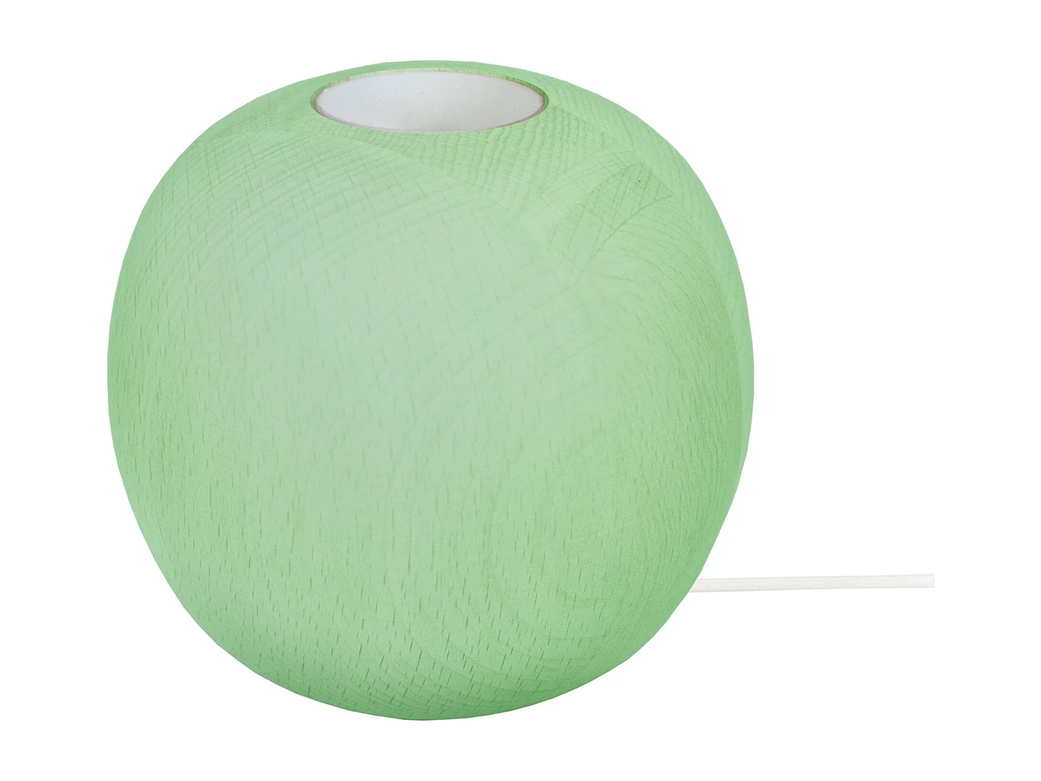 Base da lâmpada TOSEL BOULE madeira globo Verde D11 x  H10  cm