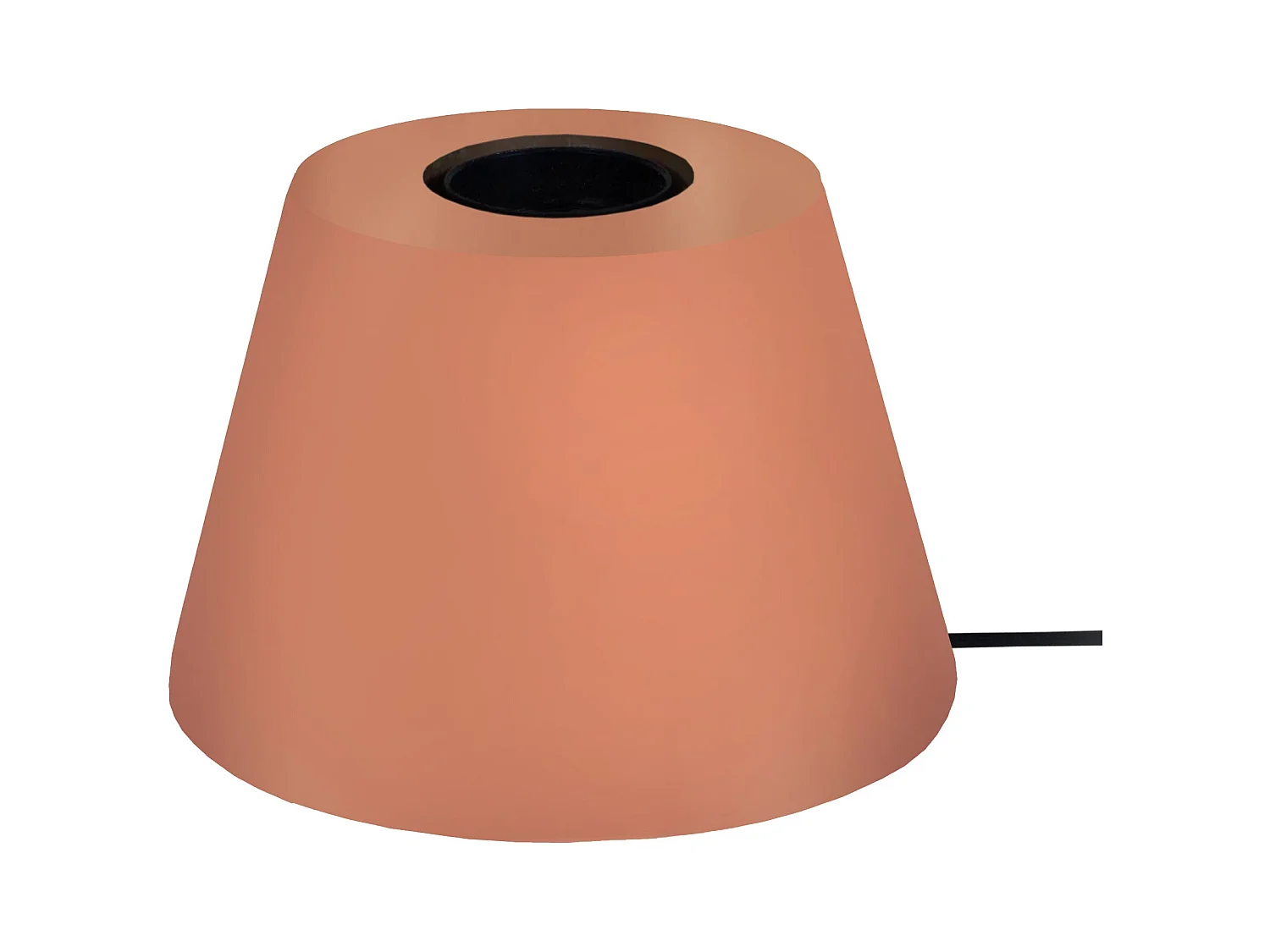 Lampe de Chevet TOSEL ,bois,Marron,H7,5xD11xP11cm
