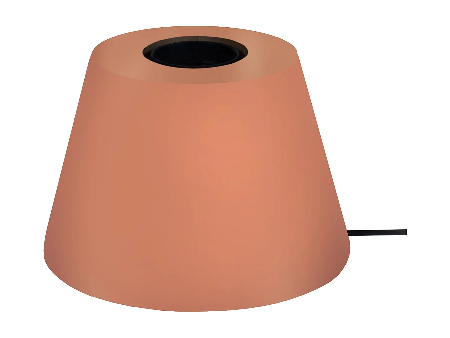 Lámpara de noche TOSEL ,madera,Marrón,A7,5xD11xP11cm