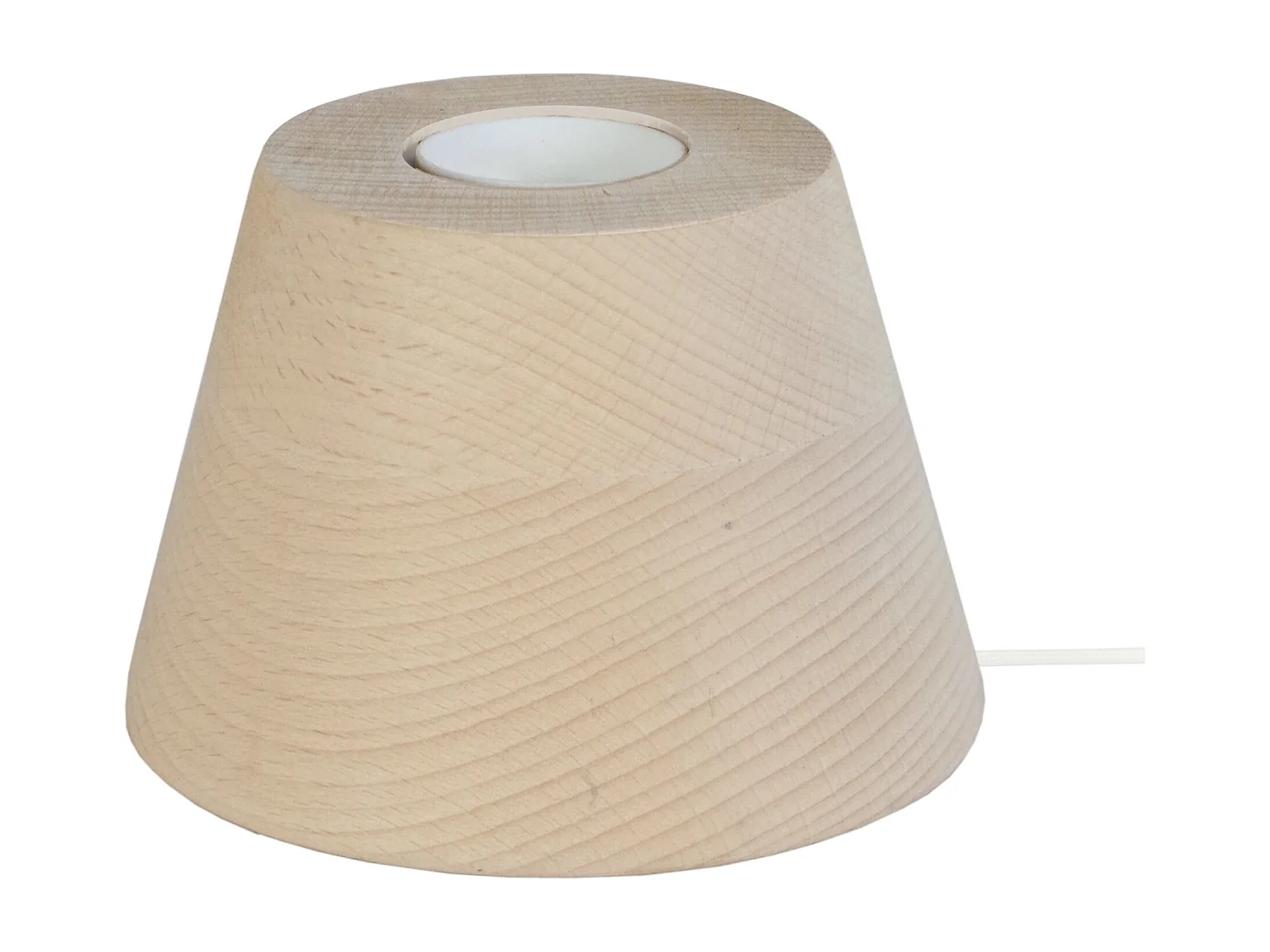 Lámpara de noche TOSEL ,madera,natural,A7,5xD11xP11cm