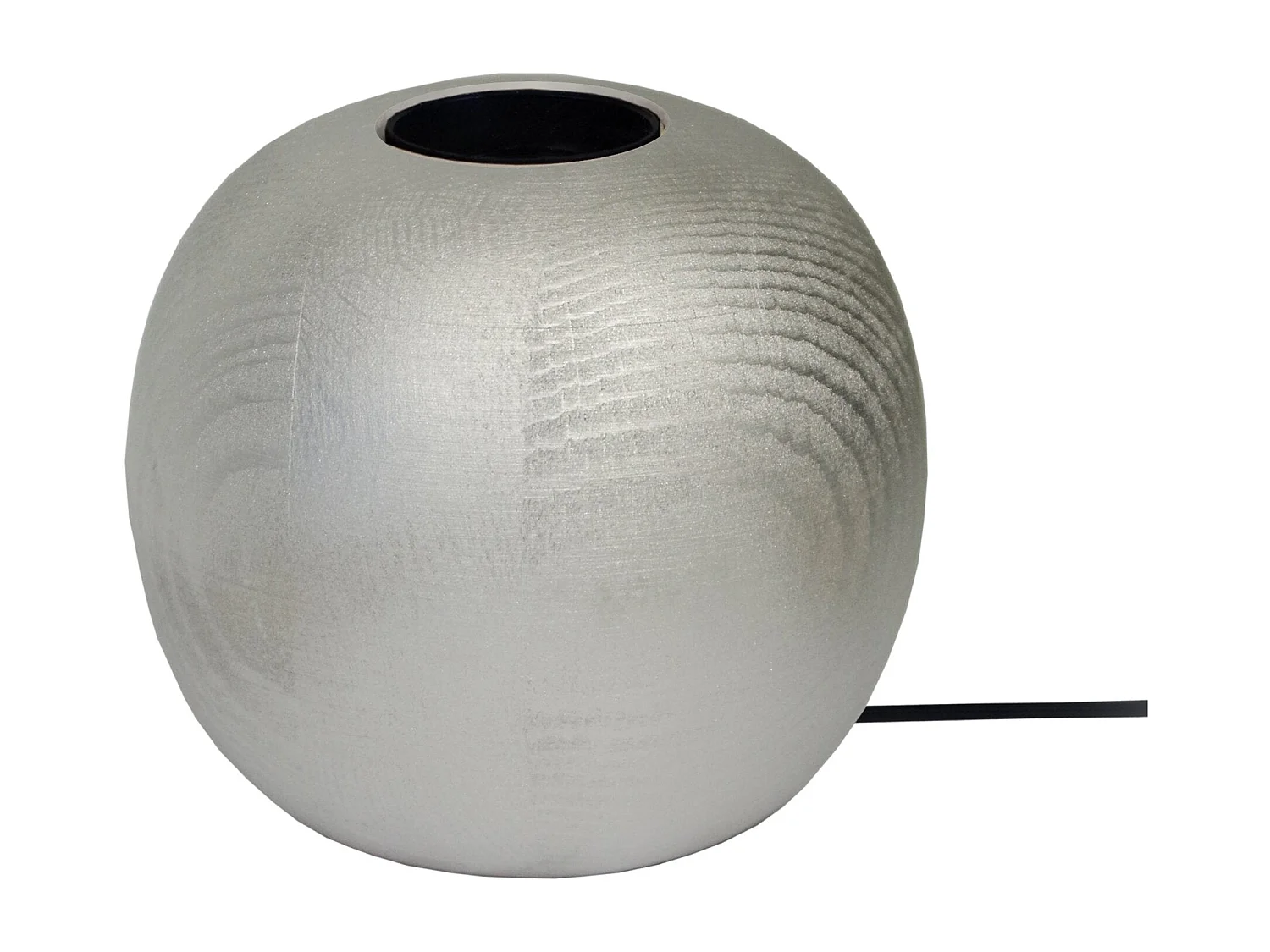 Base da lâmpada TOSEL BOULE madeira globo alumínio D11 x  H10  cm