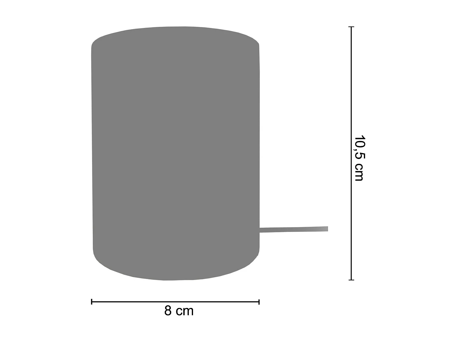 Lampe de Chevet TOSEL ,bois,Doré ,H10,5xD8xP8cm