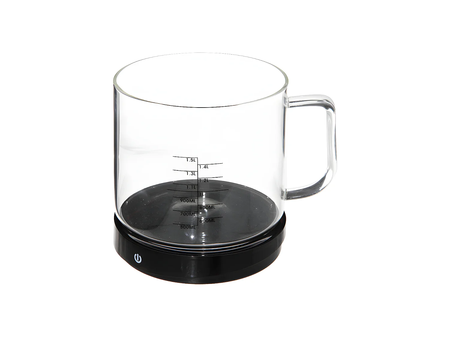 Balance Doseur Digitale "Verre" 19cm Noir