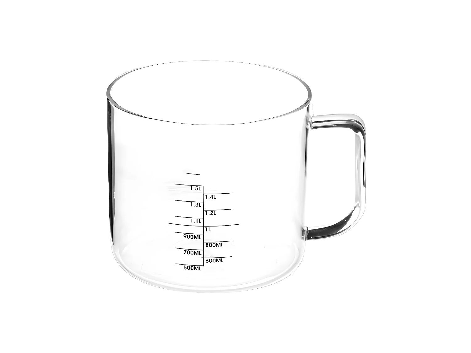 Balance Doseur Digitale "Verre" 19cm Noir