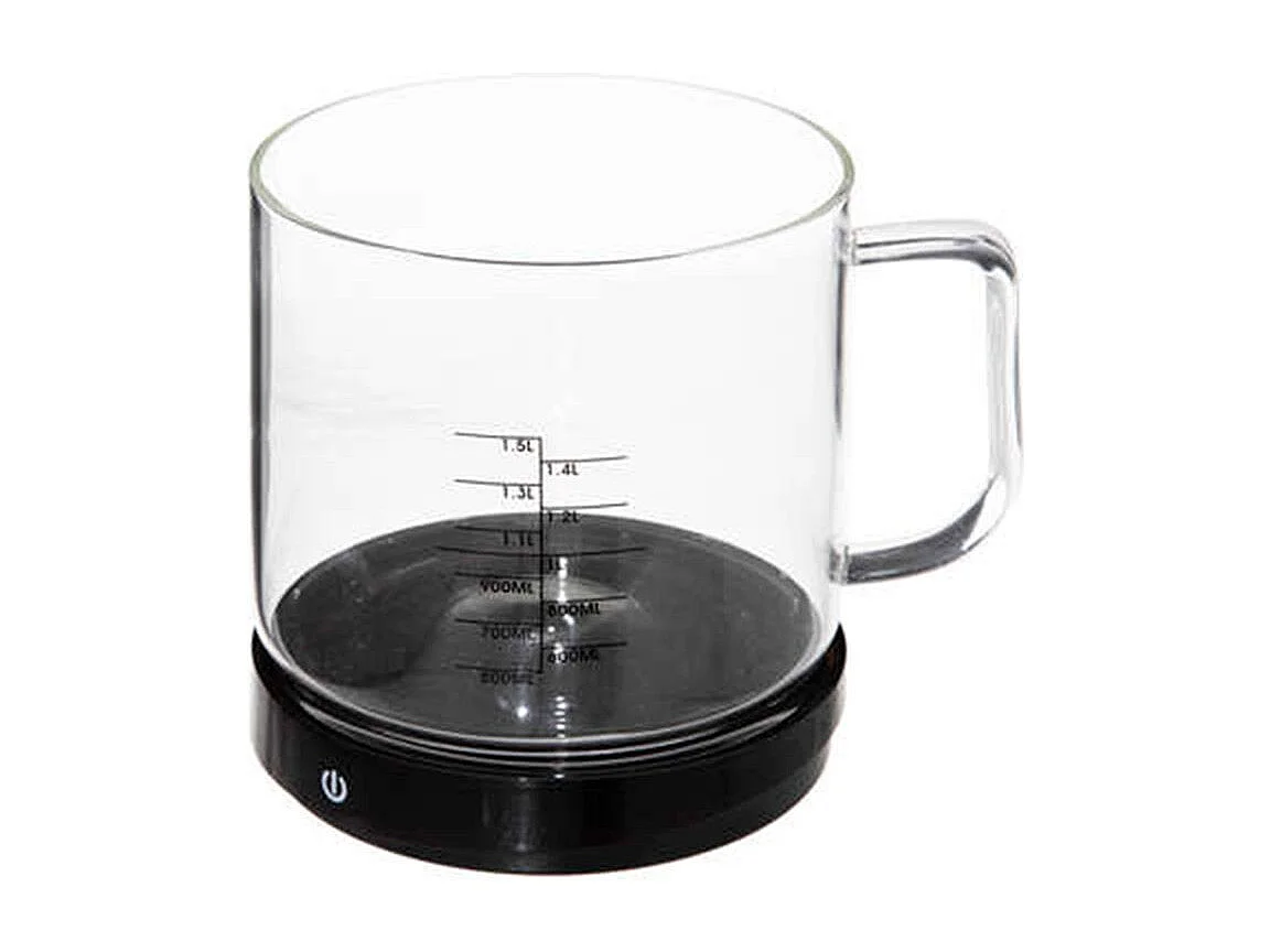 Balance Doseur Digitale "Verre" 19cm Noir