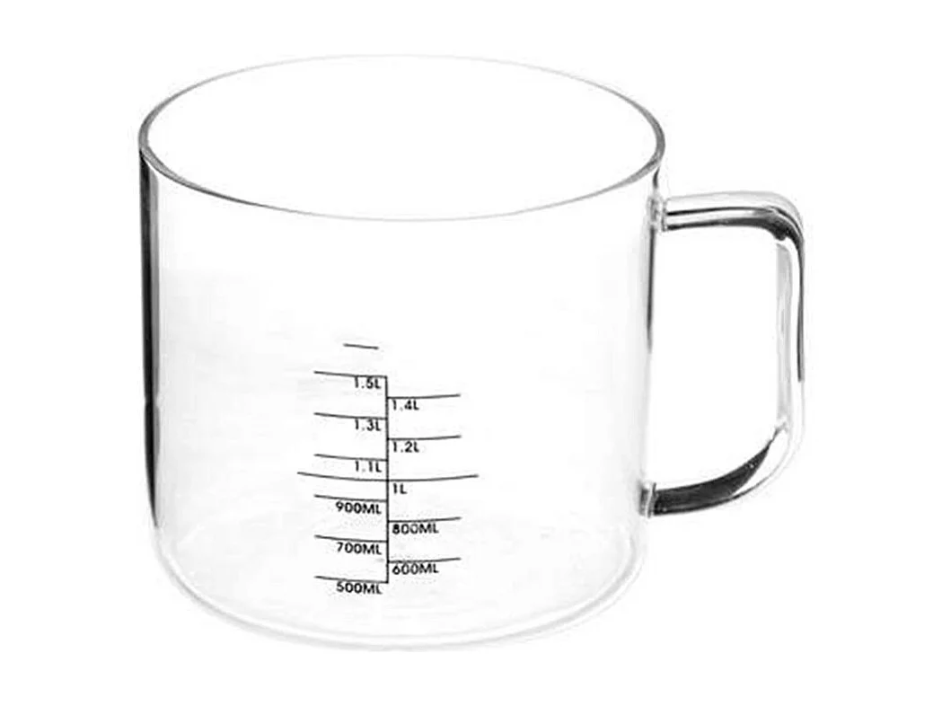 Balance Doseur Digitale "Verre" 19cm Noir