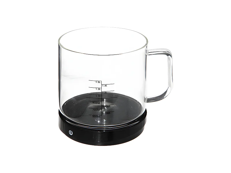 Balance Doseur Digitale "Verre" 19cm Noir