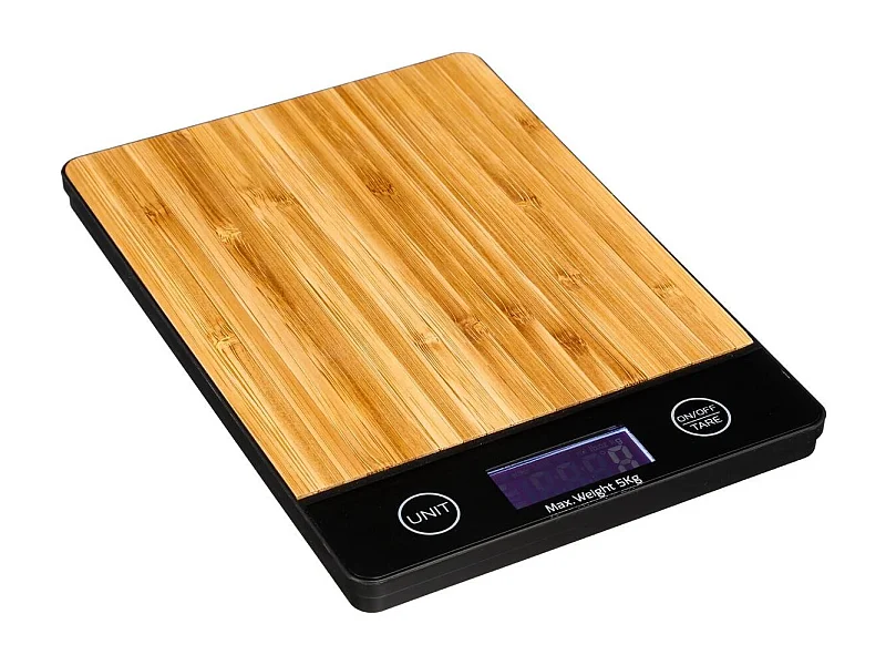 Balance Digitale "Bambou" 21cm Naturel