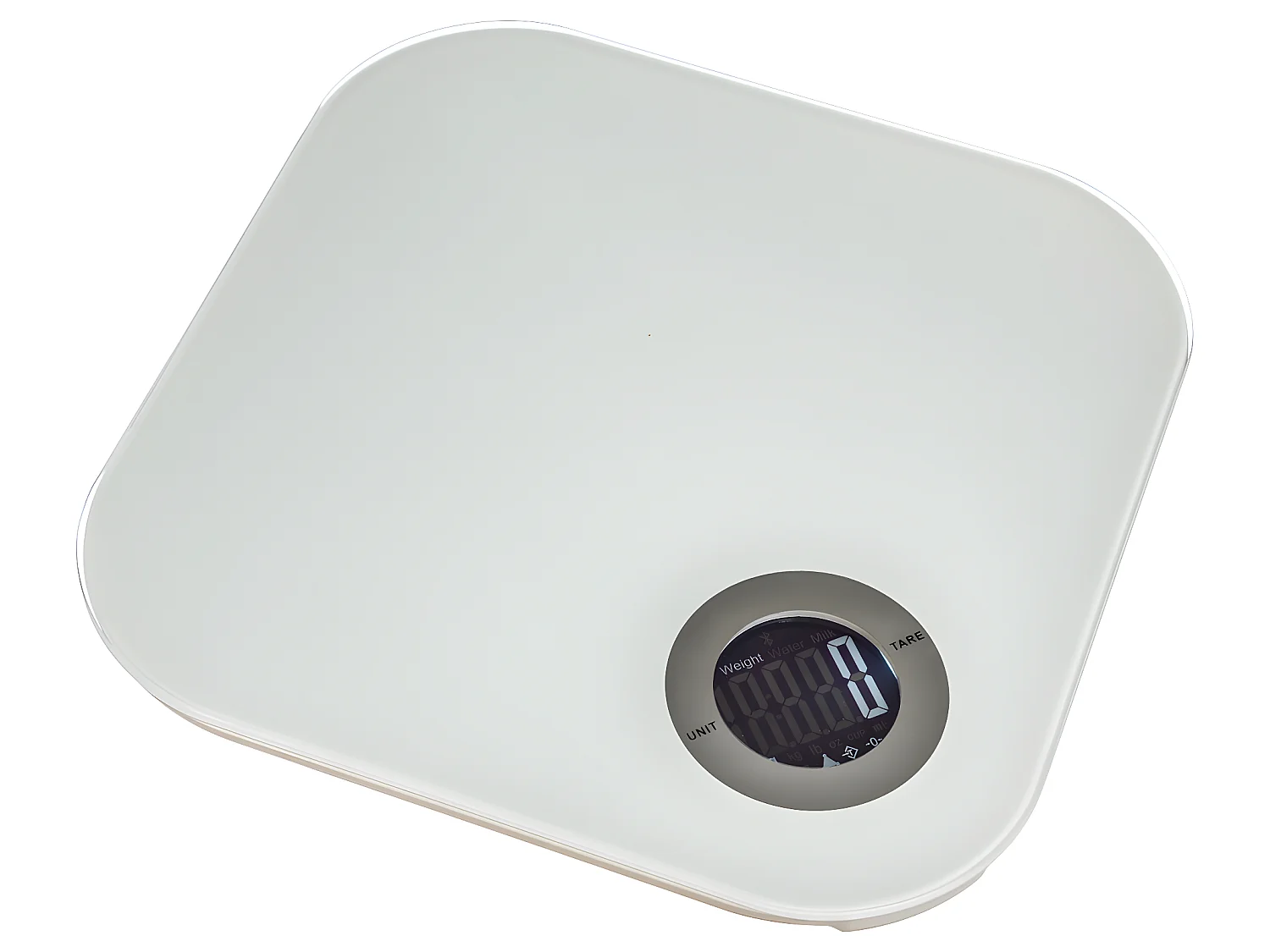 Balance Digitale de Cuisine "Carrée" 21cm Blanc