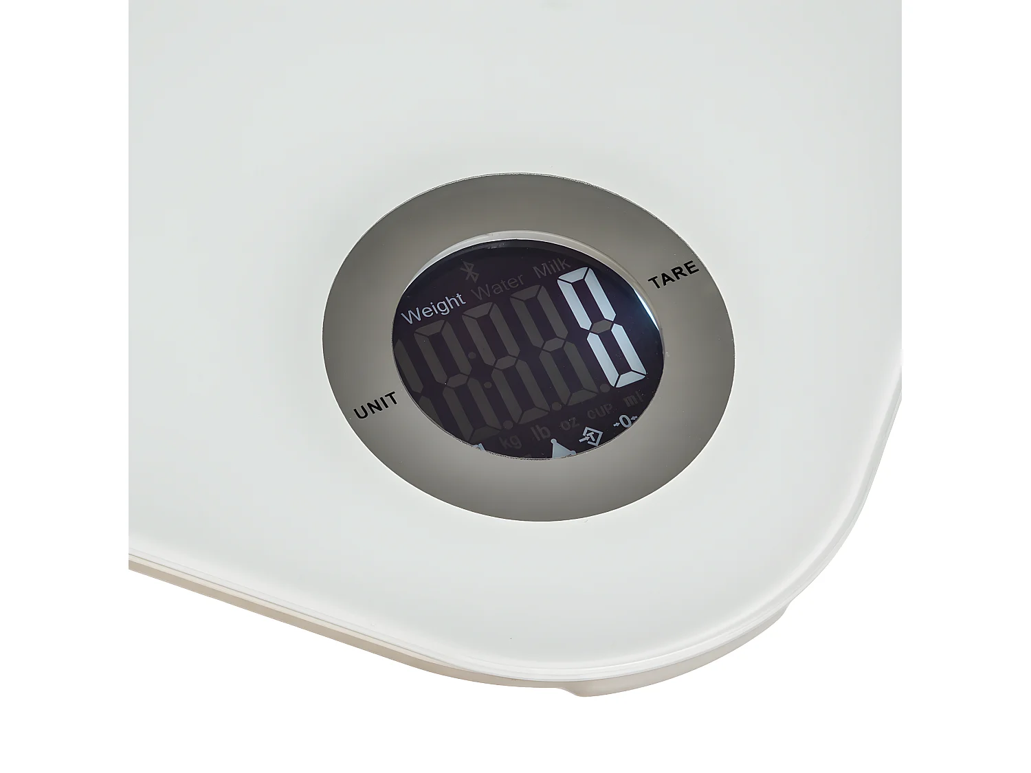 Balance Digitale de Cuisine "Carrée" 21cm Blanc