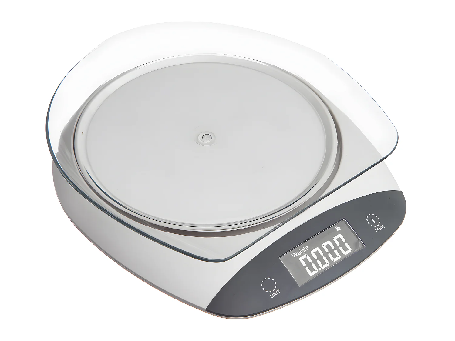 Balance Digitale avec Plateau "Varka" 20cm Blanc