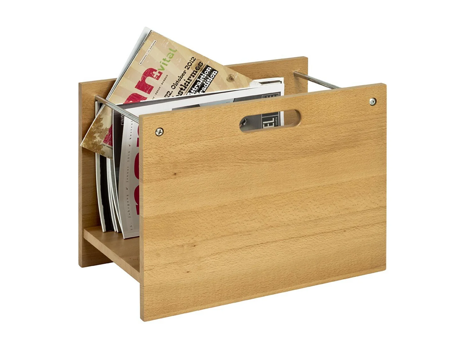 Porte-Revues en Bois "Nido" 40cm Naturel