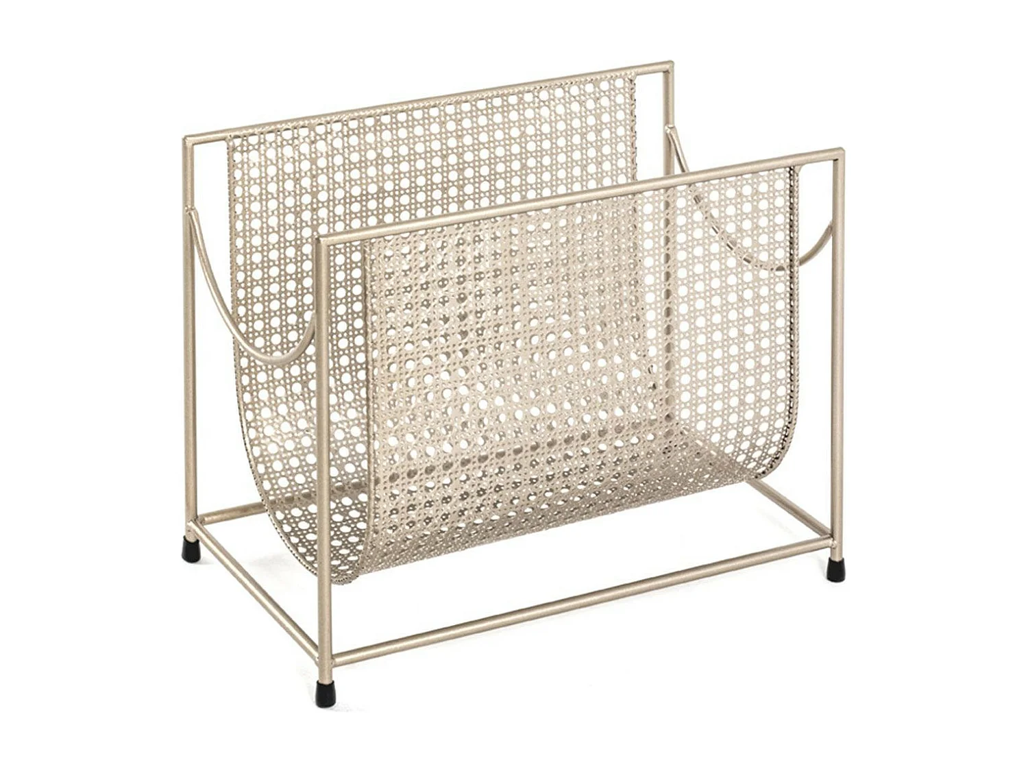 Porte-Revues en Acier "Laqué" 37cm Or