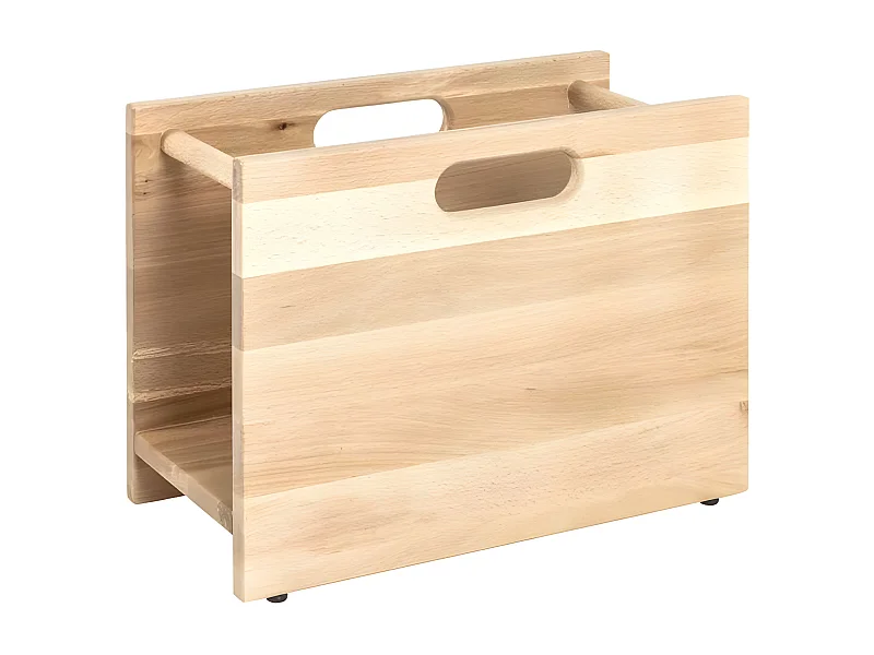 Porte Revues en Bois "Hêtre" 40cm Naturel