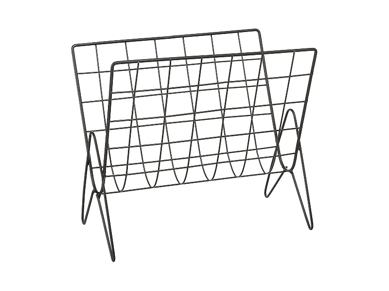 Porte Revue "Moderne" 35cm Noir