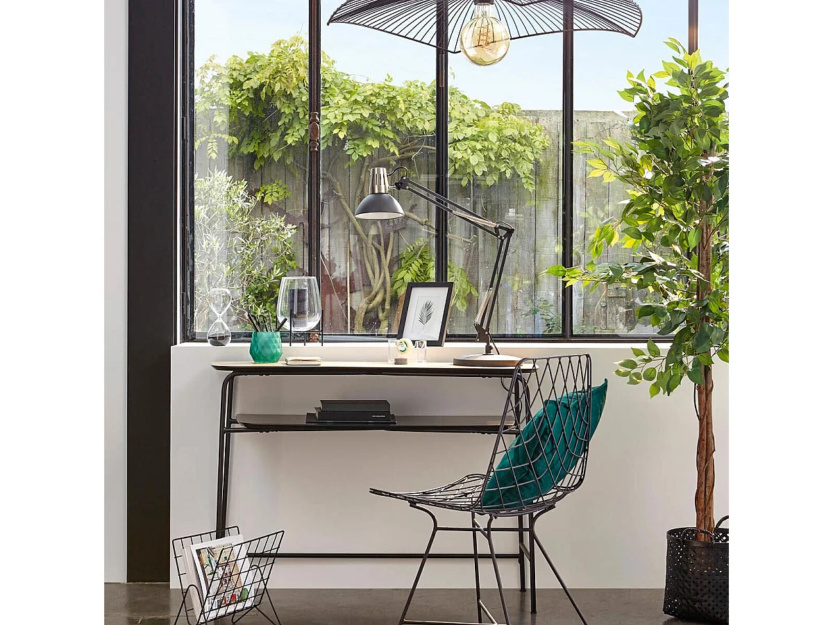 Porte Revue "Moderne" 35cm Noir