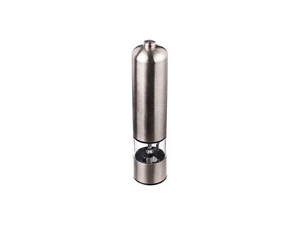 Moulin Inox Led "Électrique" 23cm Gris