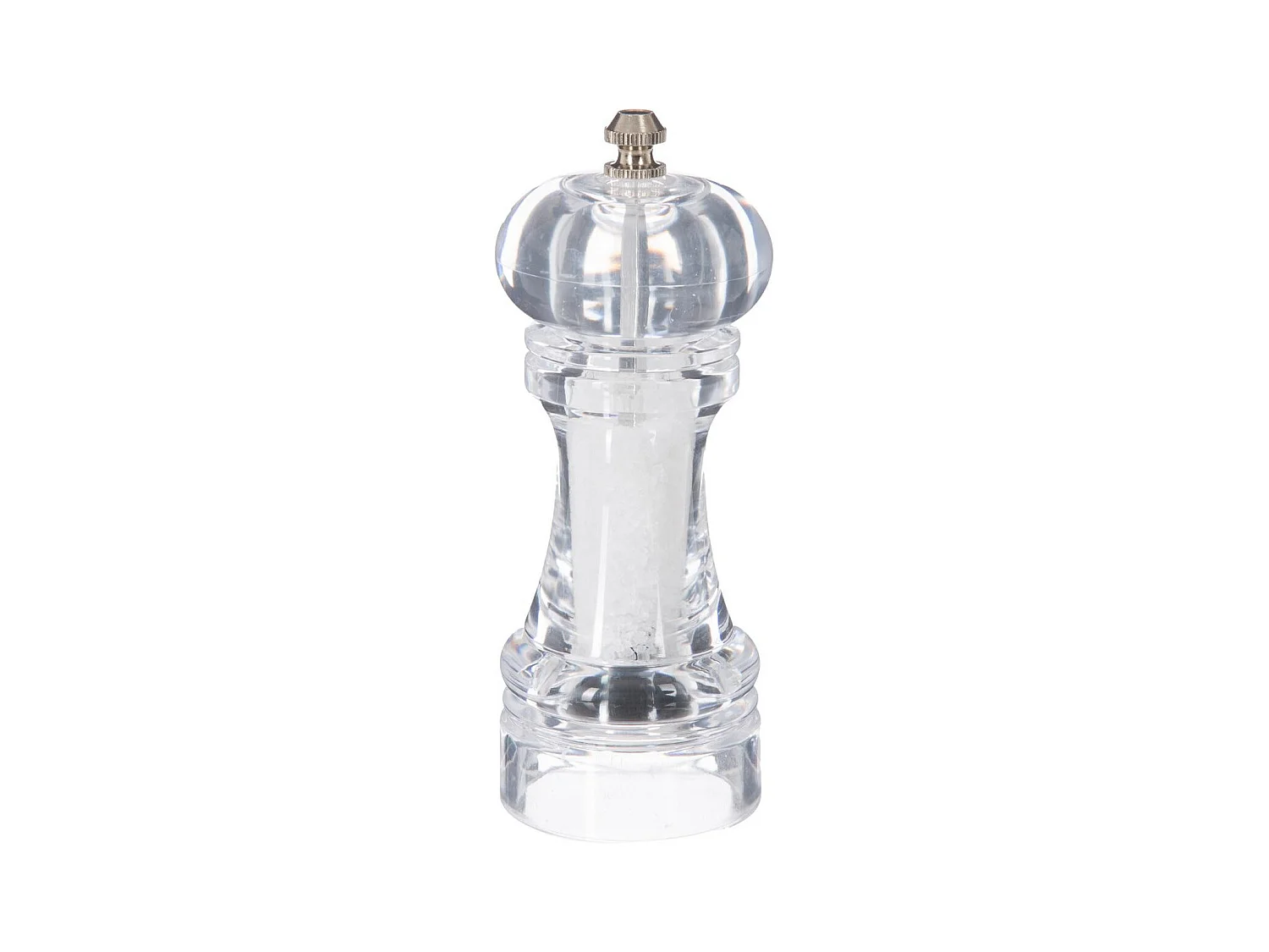 Moulin Mécanique Rond "Acrylique" 15cm Transparent