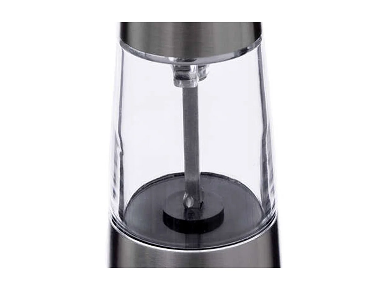 Moulin Électrique Inox "Automatique" 19cm Argent