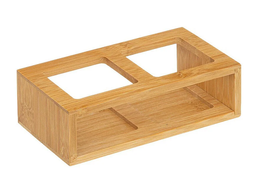 Set Huile & Vinaigre "Bambou" 32cm Transparent