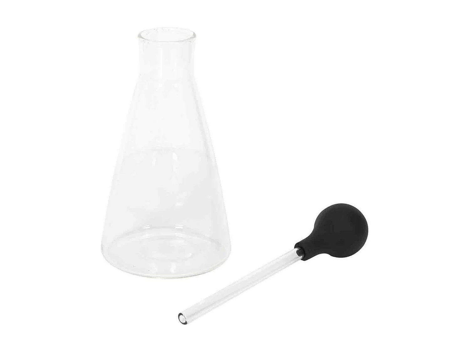 Bouteille à Huile "Avec Pipette" 15cm Transparent