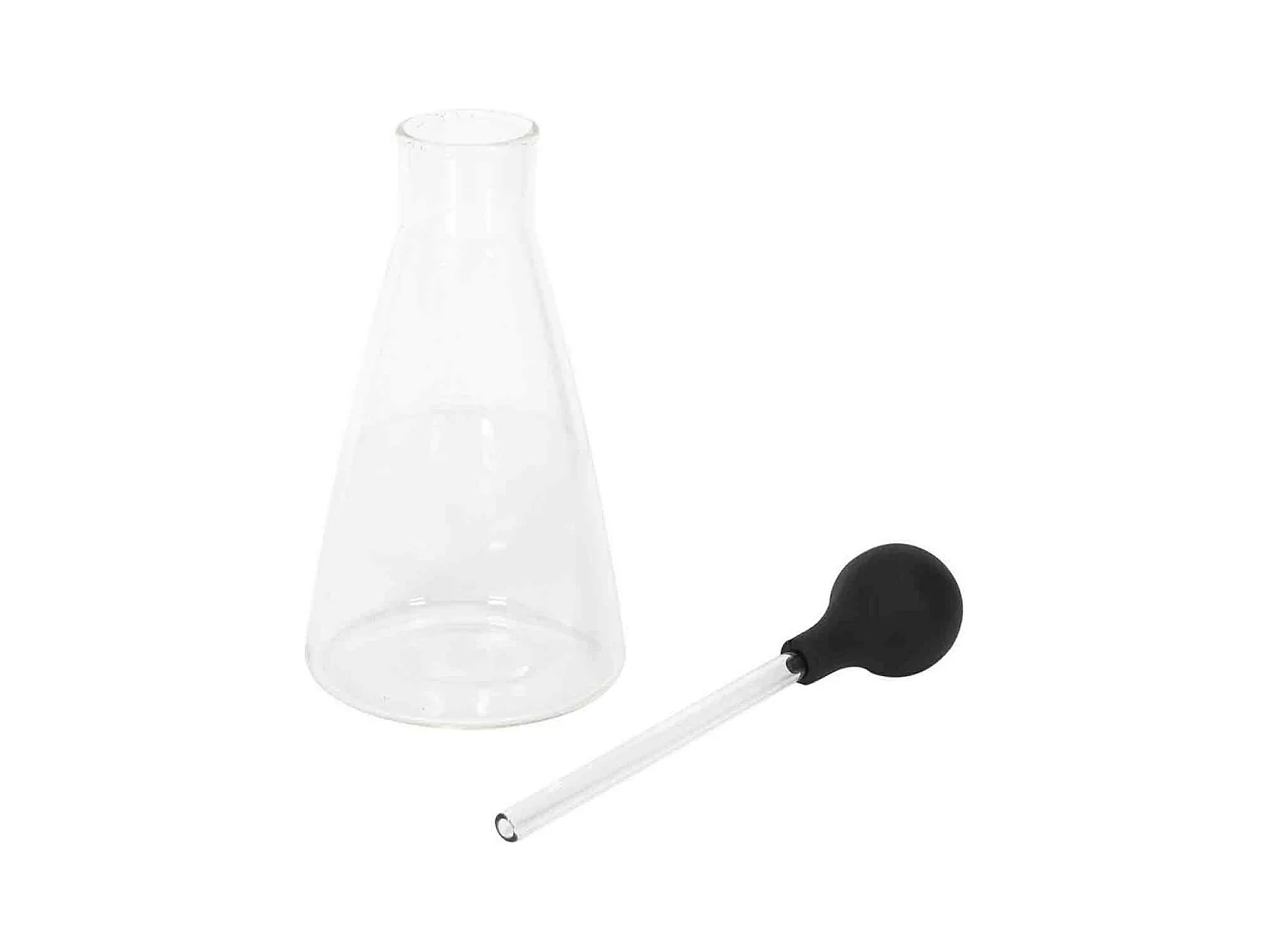 Bouteille à Huile "Avec Pipette" 15cm Transparent