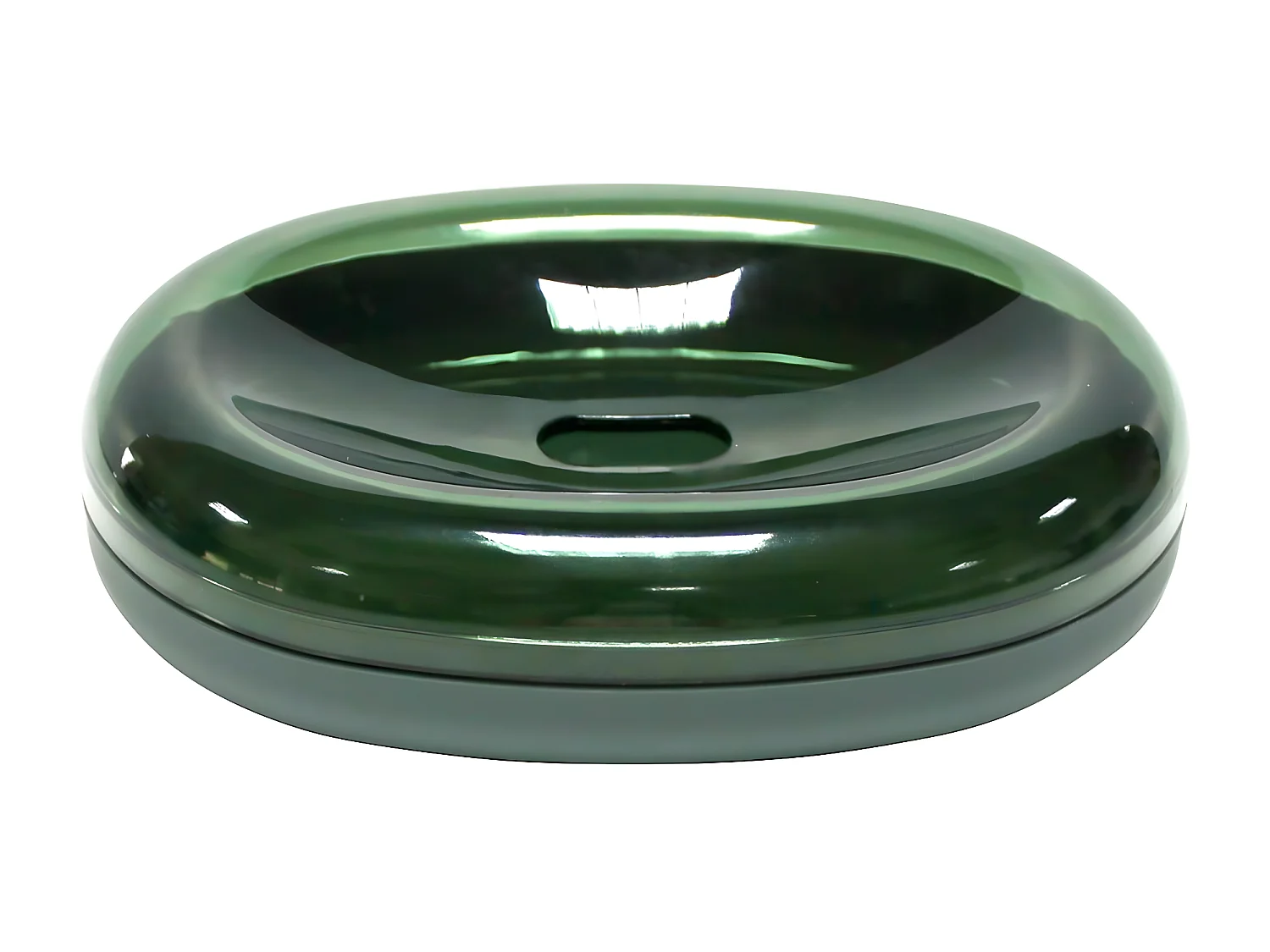 Porte Savon "Equatorial" 12cm Kaki