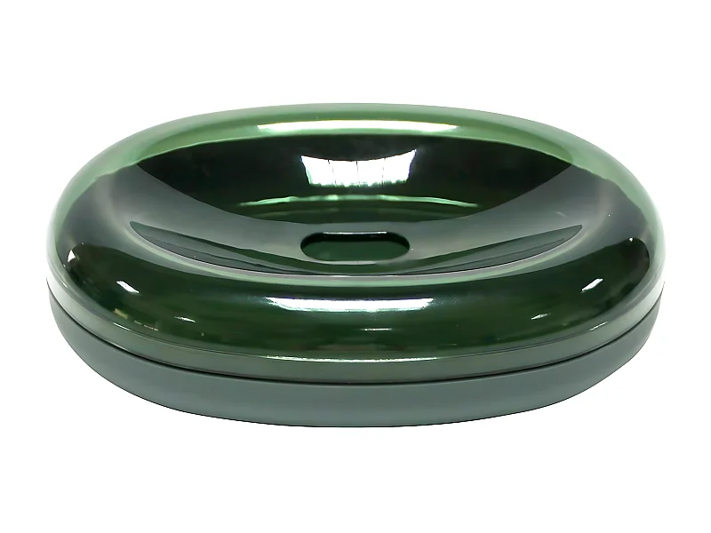 Porte Savon "Equatorial" 12cm Kaki