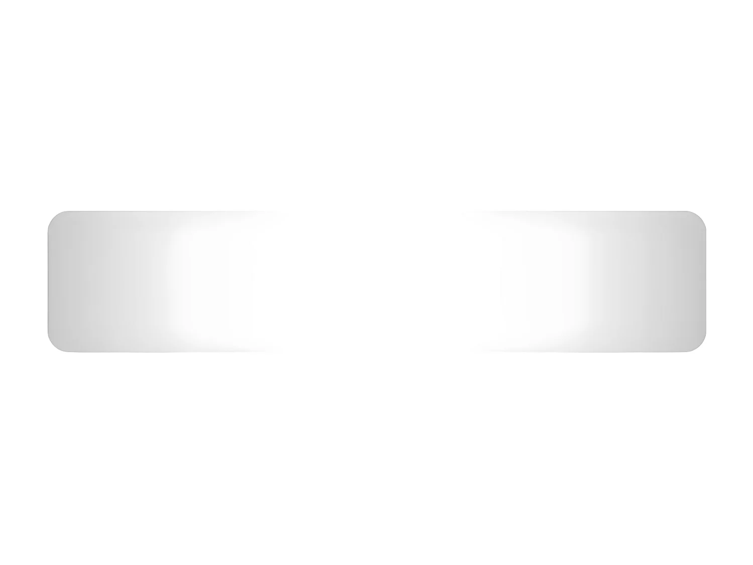 Porte Savon Imprimé "Orbella" 11cm Blanc & Argent