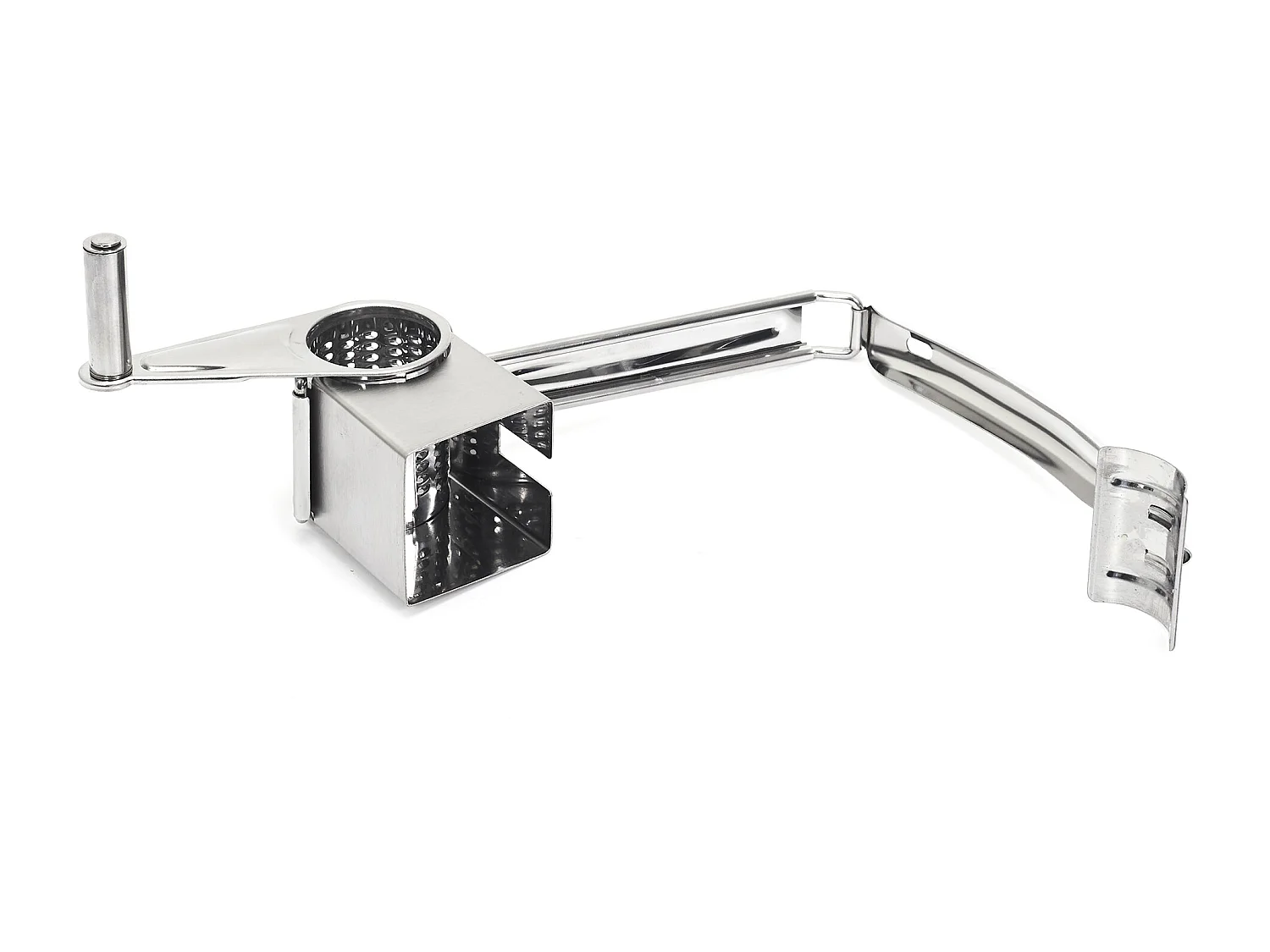 Rape A Fromage A Manivelle Inox Argent