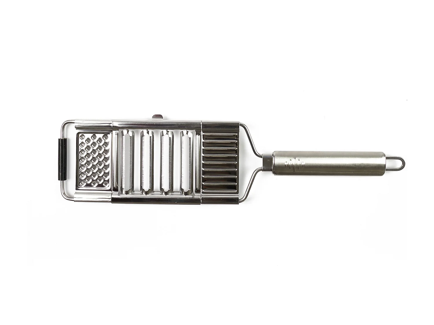 Rape A Legumes Avec 3 Lames Amovibles Argent