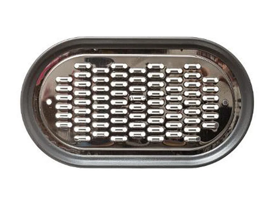 Râpe & Boîte de Récupération "2 Faces" 14cm Gris