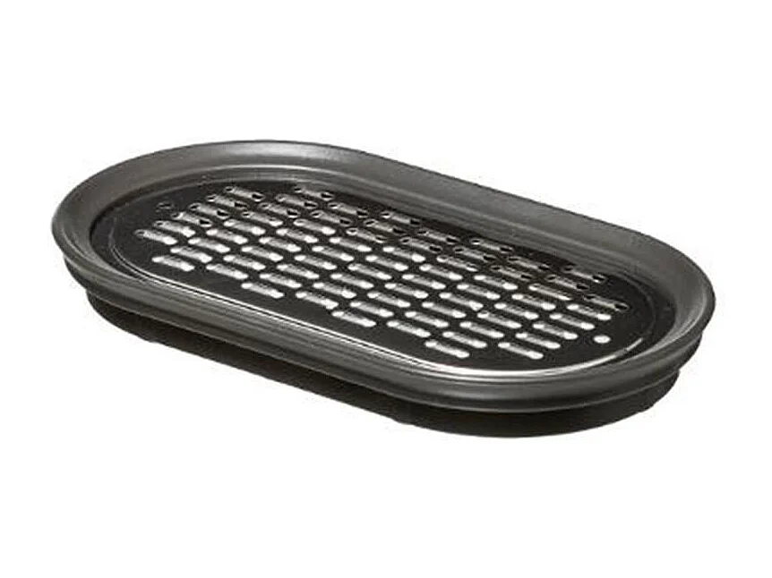 Râpe & Boîte de Récupération "2 Faces" 14cm Gris