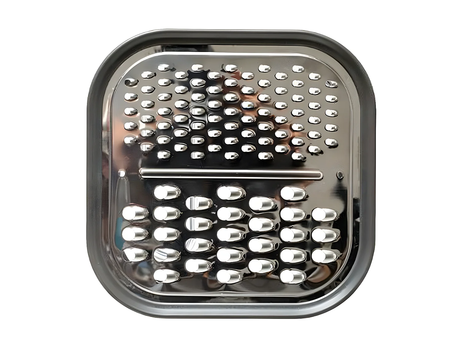 Râpe & Boîte de Récupération "2 Faces" 13cm Gris