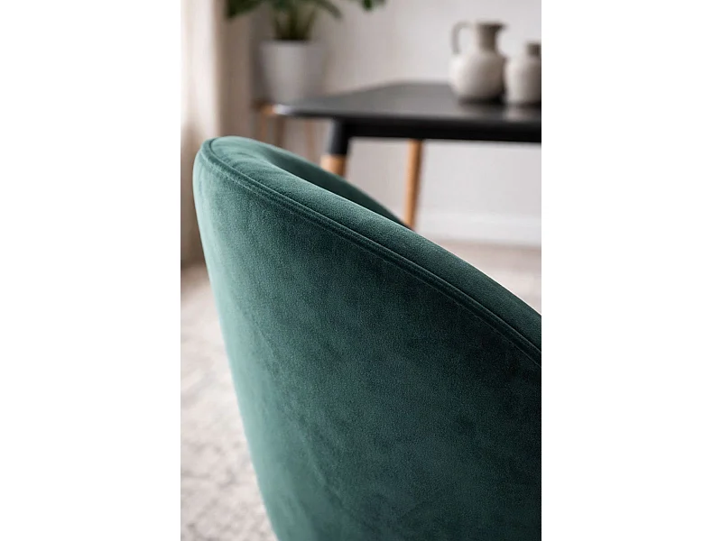 Sillas Comedor - Silla Vint Terciopelo - Verde