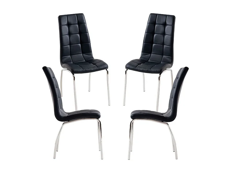 Packs Sillas Comedor - Pack 4 Sillas Liam - Negro