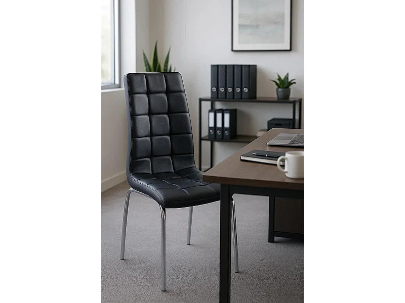 Sillas Comedor - Silla Liam - Negro