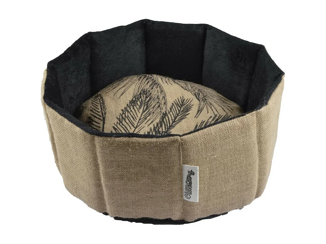 Panier pour Chien & Chat "Bahia" 48cm Beige & Noir