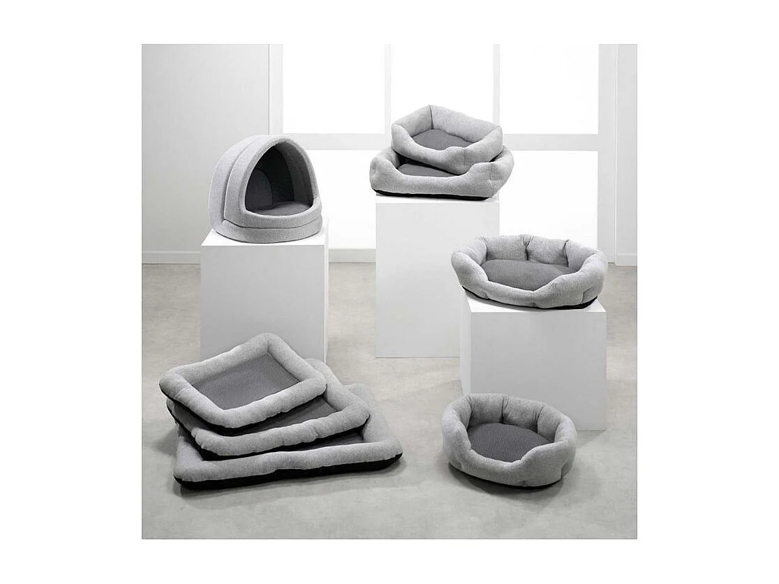 Panier pour Chien & Chat "Graphene" 50cm Gris