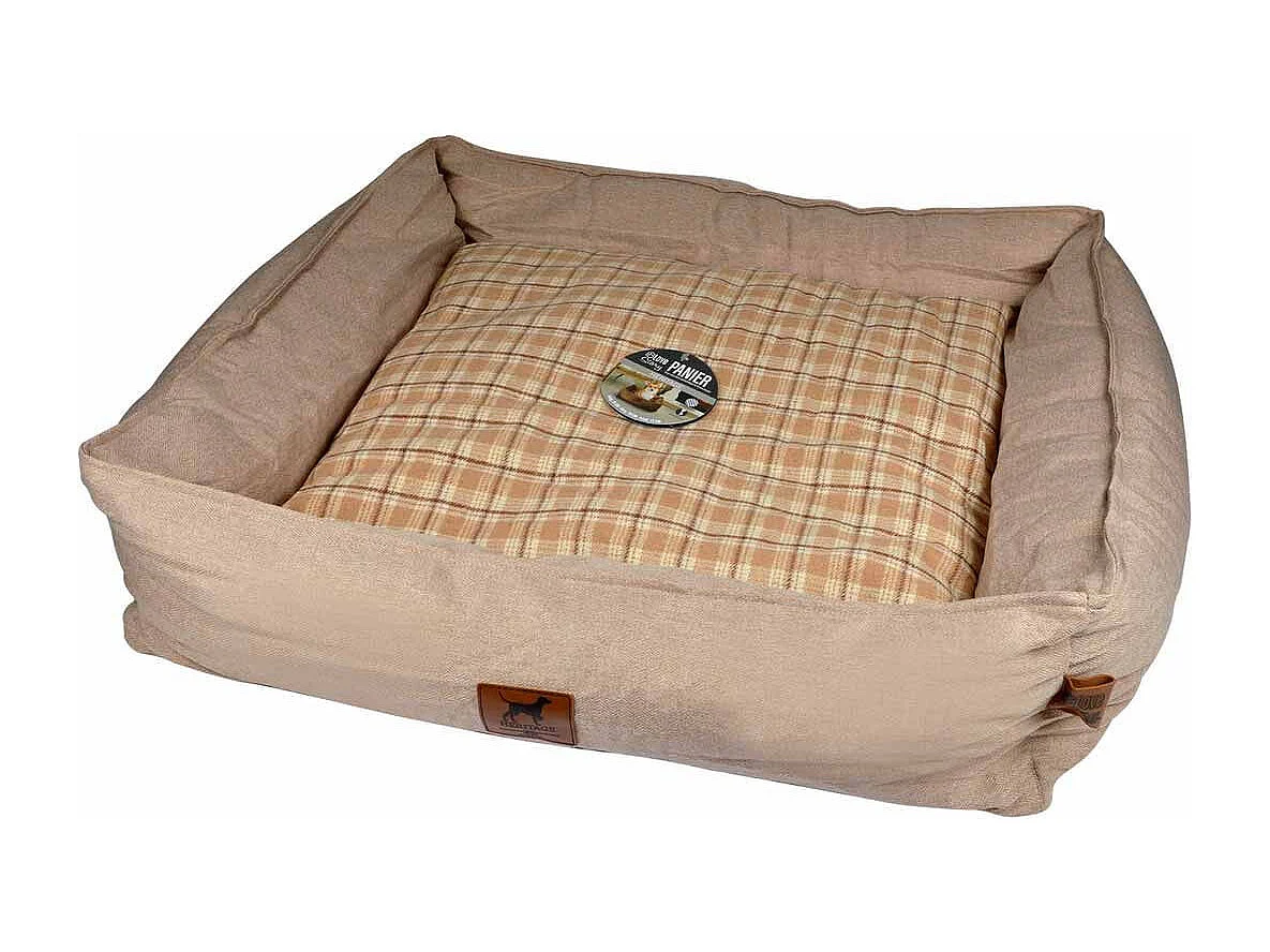 Panier pour Chien & Chat "Héritage" 75cm Écru