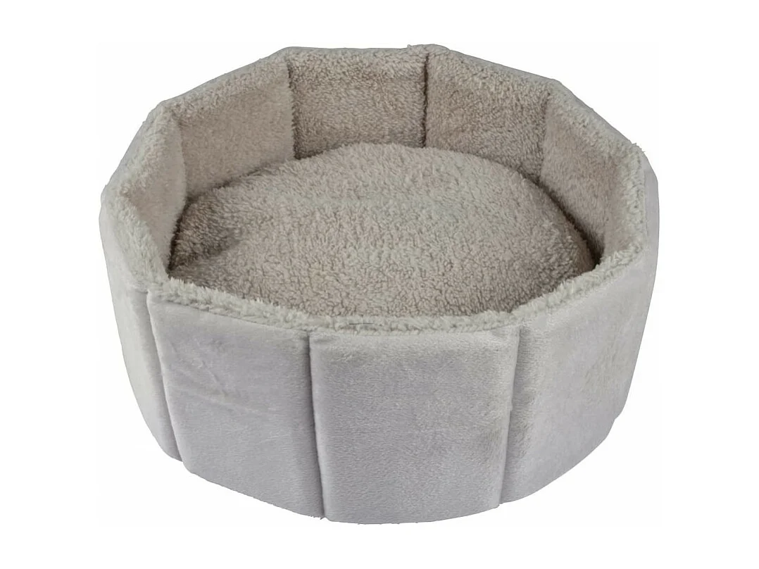 Panier Rond pour Chat "Sweet Cat" 48cm Écru