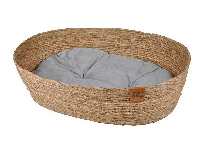 Lot de 2 Paniers pour Chien & Chat "Nomade" 57cm Naturel